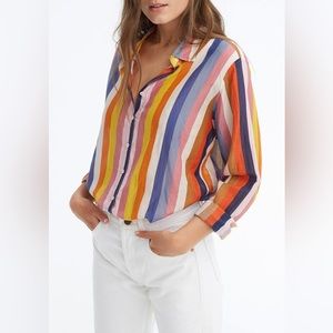 Xirena Striped Beau Shirt